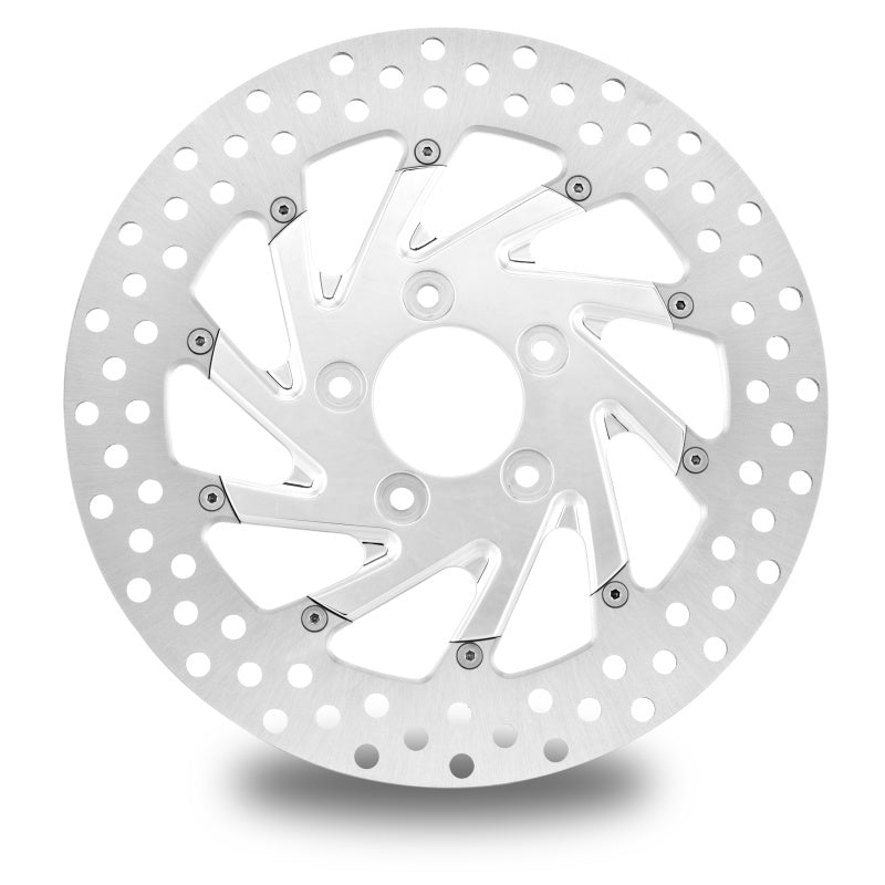 Performance Machine Disc/Carr 11.5 Del Rey Fr Left - Chrome 0133-1522REYLS-CH 0133-1522REYLS-CH Photo - Primary