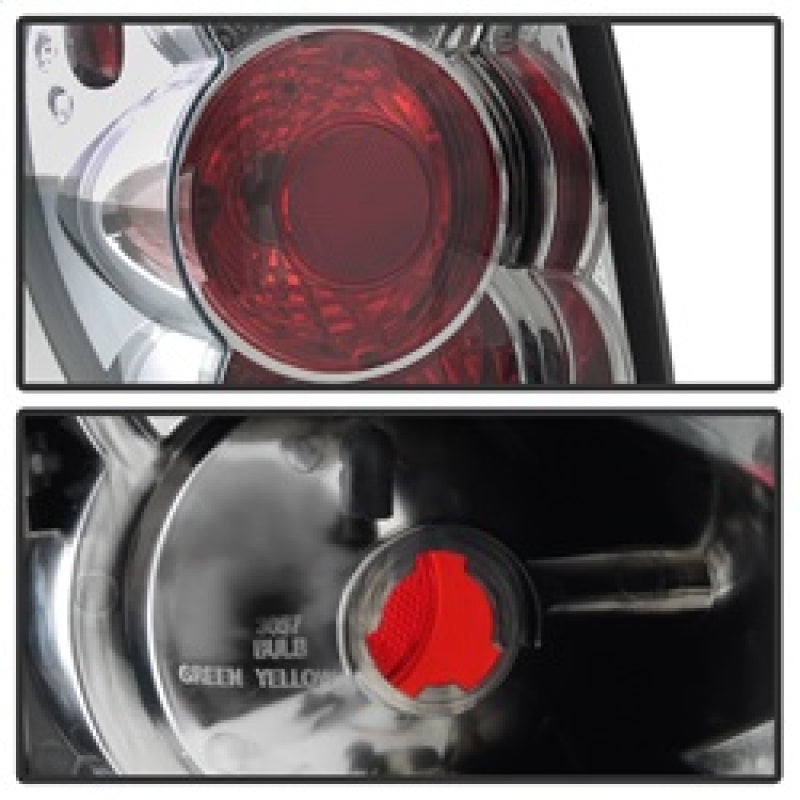 Spyder Dodge Caravan/Grand Caravan 01-07 Euro Style Tail Lights Chrome ALT-YD-DC01-C 5002228 5002228 Photo - Unmounted