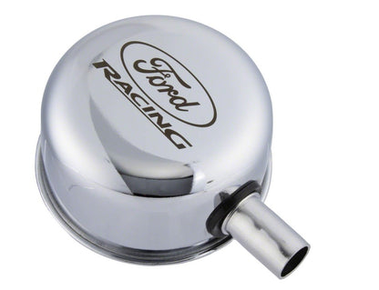 Ford Performance Parts Ford Racing Chrome Breather Cap W/ Ford Racing Logo M-6766-FRVCH Photo - Unmounted