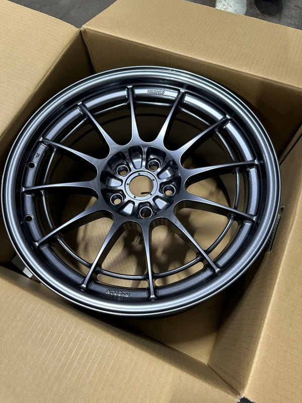 Enkei NT03+M 18x9.5 5x114.3 27mm Offset 72.6mm Bore Gunmetal Wheel 3658956527GM 3658956527GM User 1