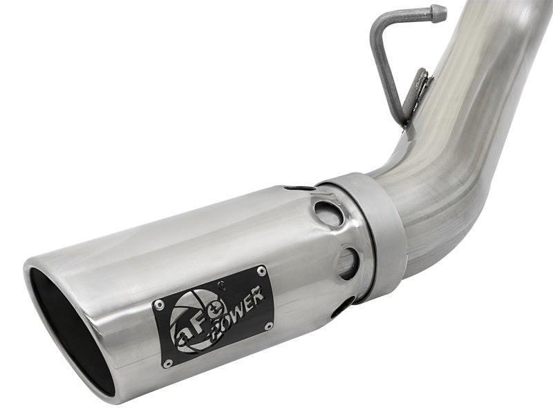 aFe ATLAS 4in Aluminized Steel DPF-Back Exhaust System w/Dual Rear Exit 49-04086-P Photo - Unmounted
