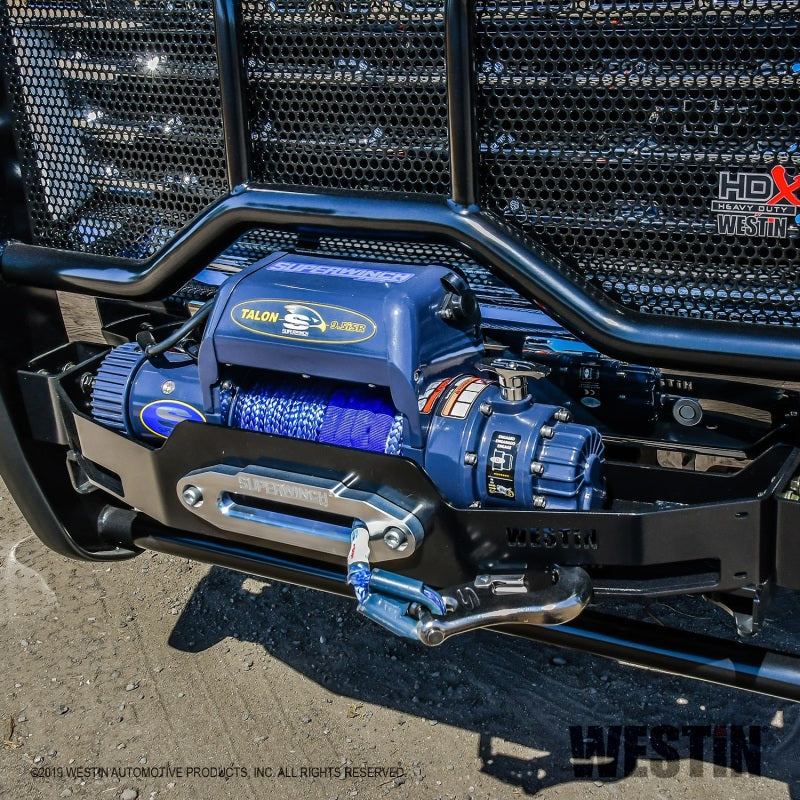 Westin 19-20 Chevrolet Silverado 1500 HDX Winch Mount Grille Guard (Excl. 2019 Silverado LD) 57-93995 57-93995 Photo - Mounted