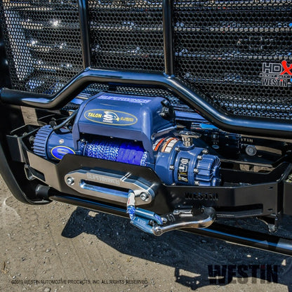 Westin 19-20 Chevrolet Silverado 1500 HDX Winch Mount Grille Guard (Excl. 2019 Silverado LD) 57-93995 57-93995 Photo - Mounted