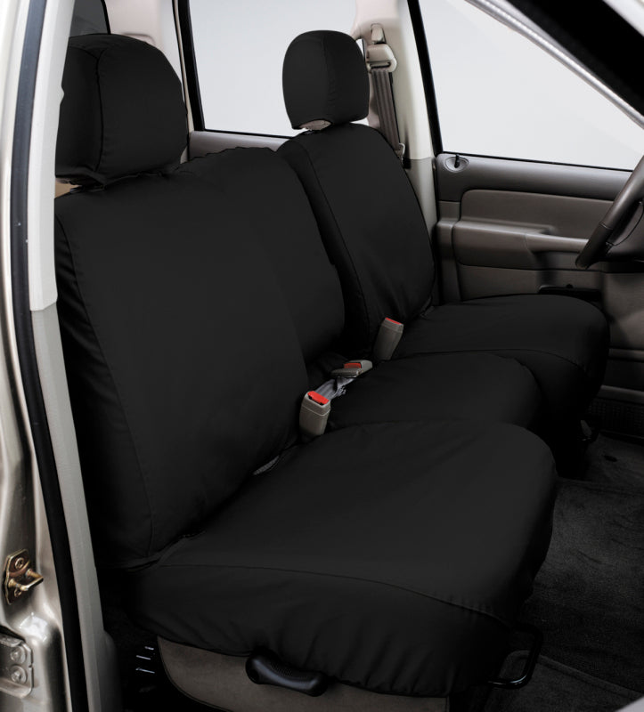 Covercraft 02 Dodge Ram Polycotton SeatSaver Custom Second Row Seat Covers - Charcoal SS7347PCCH SS7347PCCH Photo - Primary