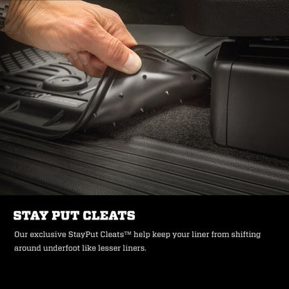 Husky Liners 2015 Ford Expedition/Lincoln Navigator WeatherBeater 2nd Row Black 14361 Photo - Mounted