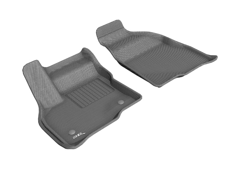 3D MAXpider 2017-2020 Chevrolet Bolt Ev Kagu 1st Row Floormat - Gray L1CH08711501 L1CH08711501 Photo - Primary