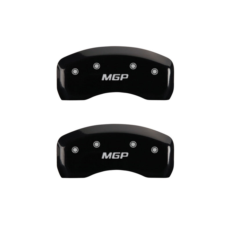 MGP 2 Caliper Covers Engraved Rear MGP Black Finish Silver Characters 2016 Ford Focus 10246RMGPBK 10246RMGPBK Photo - Primary