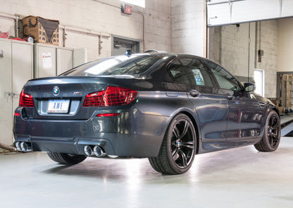 AWE Tuning BMW F10 M5 Touring Edition Axle-Back Exhaust Chrome Silver Tips 3015-42062 3015-42062 Photo - Mounted