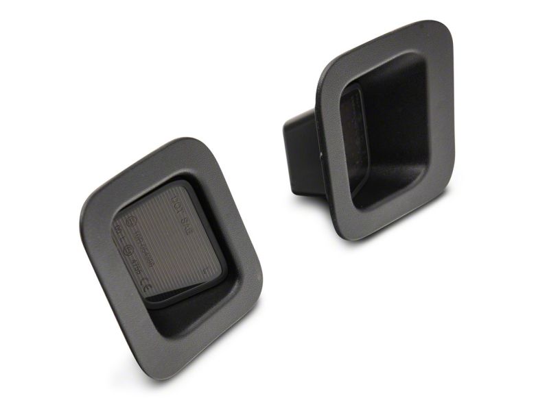 Raxiom 13-18 Dodge RAM 1500 Axial Series LED License Plate Lamps- Smoked R117120 R117120 Photo - Close Up