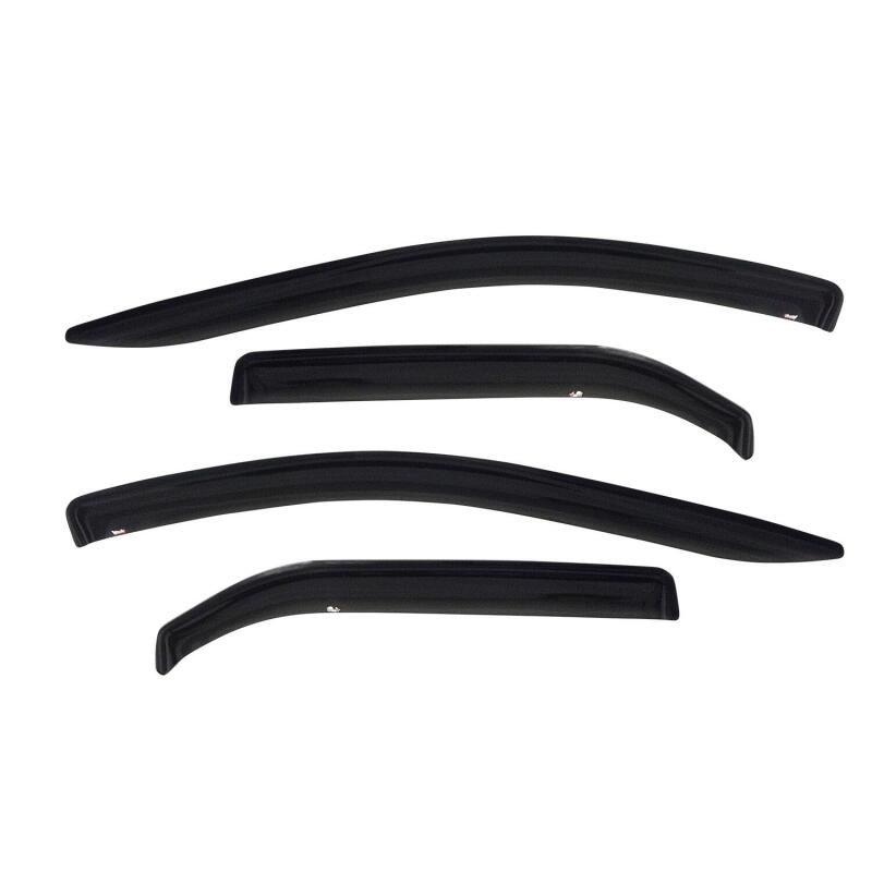 Westin 2014-2018 Chevy Silverado 1500 Crew Cab Wade Slim Wind Deflector 4pc - Smoke 72-31484 72-31484 Photo - Primary