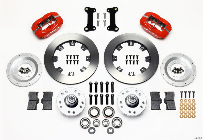 Wilwood Forged Dynalite Front Kit 12.19in Red 82-92 Camaro//Firebird 140-11275-R 140-11275-R Photo - Primary