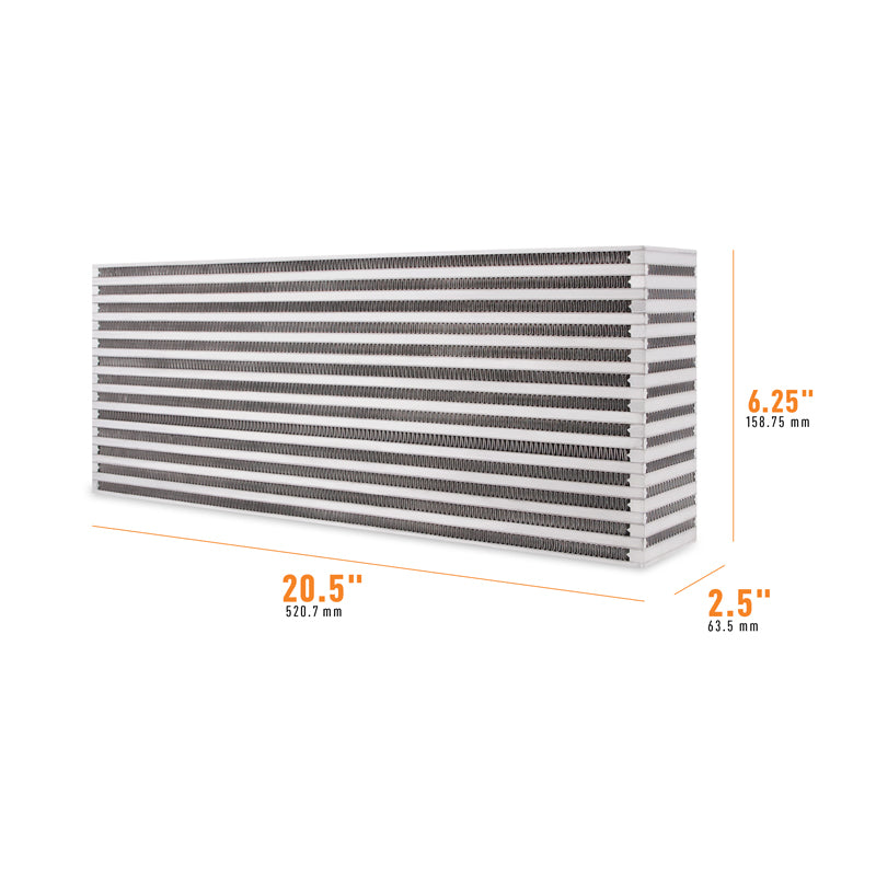 Mishimoto Universal Air-to-Air Intercooler Core - 20.5in / 6.25in / 2.5in MMUIC-15 MMUIC-15 Photo - Primary