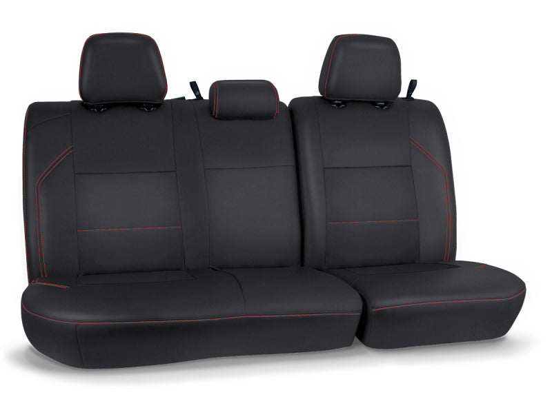 PRP Seats PRP 2016+ Toyota Tacoma Rear Bench Cover Double Cab - Black with Red Stitching B054-01 B054-01 Photo - Primary