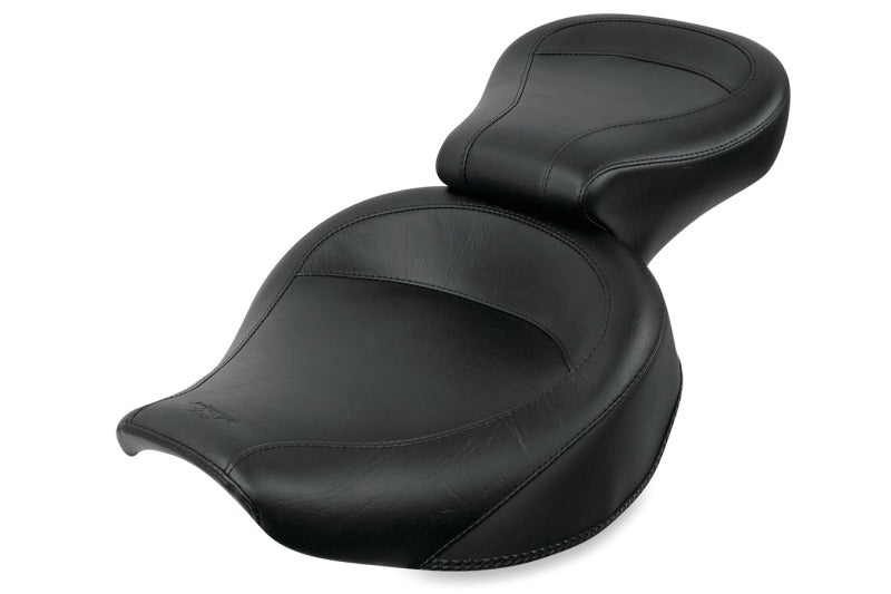 Mustang Motorcycle Mustang 82-00 Harley FXR Wide Touring 1PC Seat - Black 75736 75736 Photo - Primary