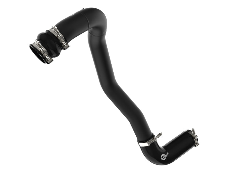 aFe 08-10 Ford Trucks V8-6.4L (td) BladeRunner 3 IN Aluminum Hot Charge Pipe - Black 46-20079-B 46-20079-B Photo - Unmounted