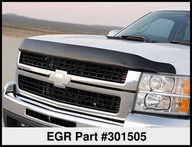 EGR 07-13 Chev Silverado Superguard Hood Shield - Matte 301505 301505 Thumbnail