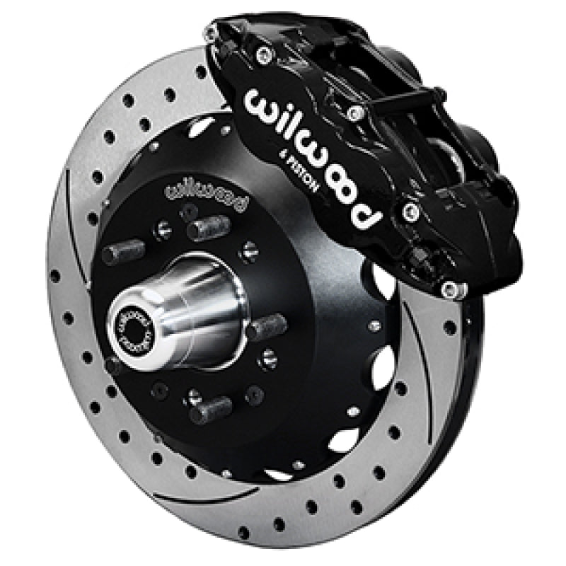 Wilwood 55-57 Chevy Bel Air Superlite 6R Kit, 5 x 4.50in/4.75in Hub - 12.88in D&S Rotor 140-16908-D