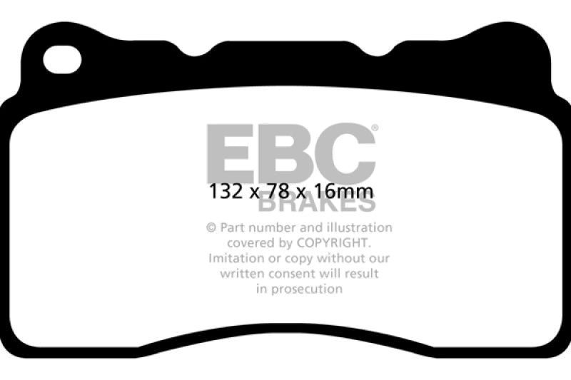 EBC 2016+ Cadillac CT6 2.0L Turbo Greenstuff Front Brake Pads DP22093 DP22093 Photo - Primary