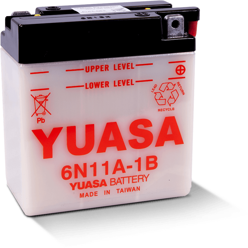 Yuasa Battery Yuasa 6N11A-1B Conventional 6 Volt Battery YUAM26111