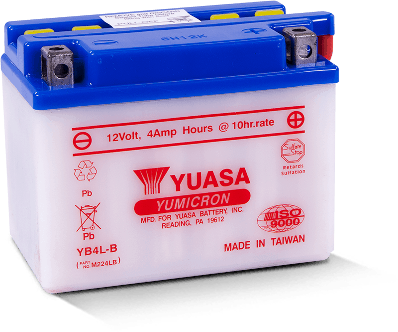 Yuasa Battery Yuasa 12N14-3A Yuasa Battery YUAM2241B