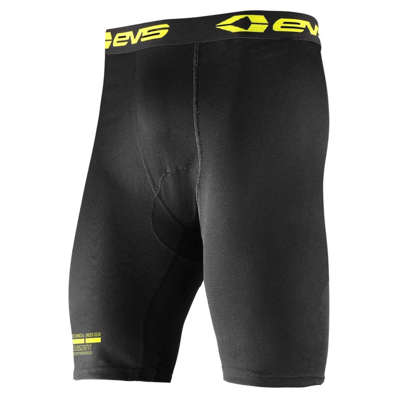 EVS Tug Vented Short Youth Black - Large TUGBOTVENT-BK-YL