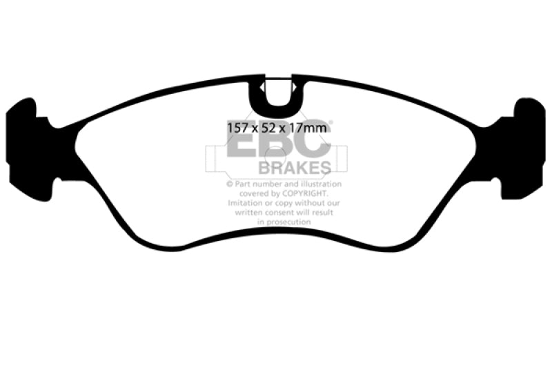 EBC Disc Brake Pad Set DP2760 Photo - Primary