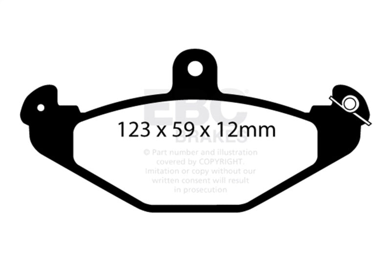 EBC Disc Brake Pad Set DP3885/2C Photo - Primary