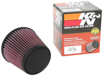 K&N Engineering K&N Universal Clamp-On Air Filter 2.75in Flange ID x 5.875in Base OD x 4.5in Top OD x 5in Height RU-5284 RU-5284 Photo - out of package