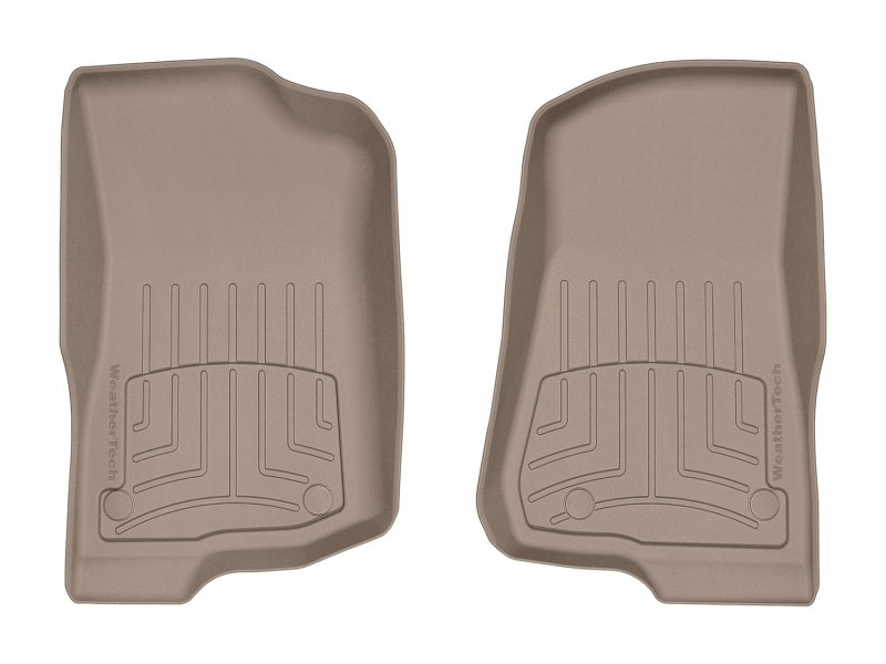 WeatherTech 2020+ Jeep Gladiator Front FloorLiner HP - Tan 4513131IM 4513131IM Photo - Primary