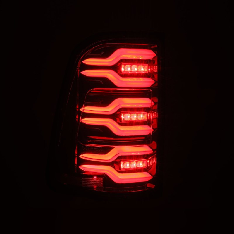 AlphaRex 19-21 Dodge Ram 1500 Luxx-Series LED Tail Lights Alpha-Black w/Activ Light/Seq Signal 640030 640030 User 3