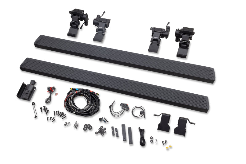 Go Rhino 18-23 Jeep Wrangler 4dr E-BOARD E1 Electric Running Board Kit - Bedliner Coating 20450674T 20450674T Photo - Primary