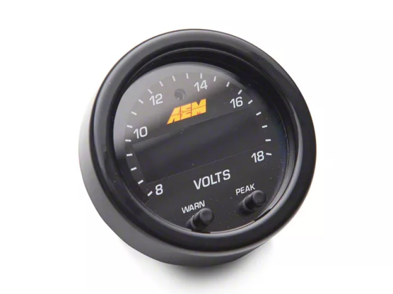 AEM Electronics Voltmeter Gauge 30-0303 Photo - lifestyle view