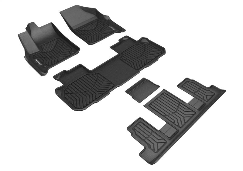 3D MAXpider 18-23 Chevrolet Traverse 7-Seat Maxtrac Black R1 R2 R3 A5CH08601809 A5CH08601809 Photo - Primary