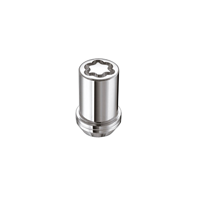 McGard Wheel Lock Nut Set - 4pk. (Tuner / Cone Seat) M12X1.5 / 13/16 Hex / 1.24in. Length - Chrome 25257 25257 Photo - Primary