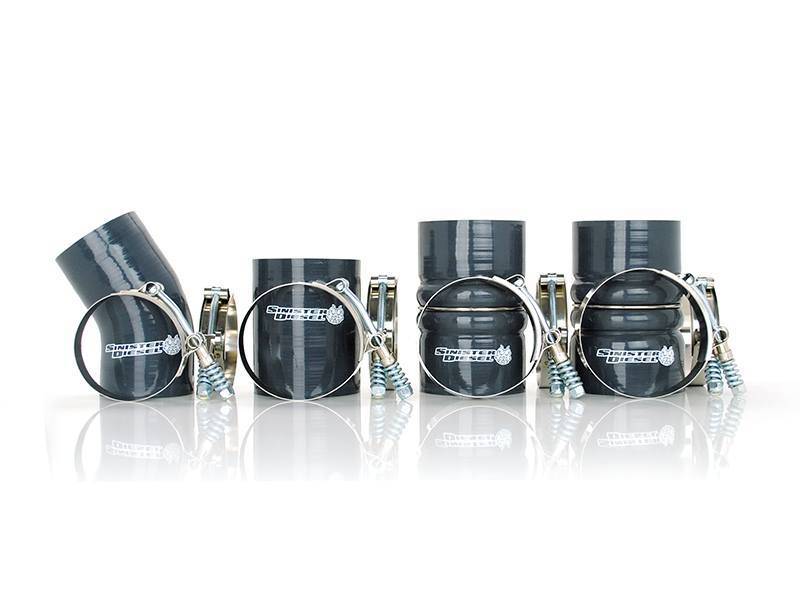Sinister Diesel 03-07 Ford Powerstroke 6.0L Hose & Clamp Kit SD-BK-6.0 SD-BK-6.0 Photo - Primary