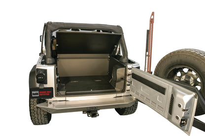 Tuffy Products Tuffy Jk 2011+ Deluxe Security Deck Enclosure- Black 326-01 326-01 Photo - Mounted