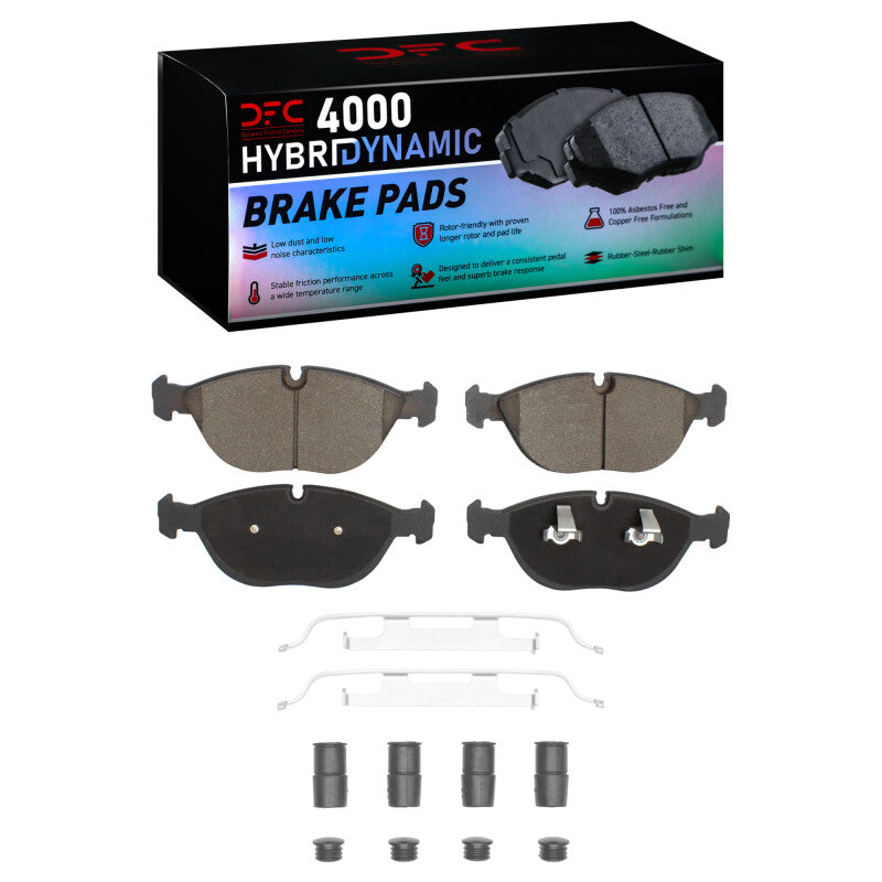 DFC DFC 4000 HybriDynamic Brake Pads Brakes, Rotors & Pads Brake Pads - OE main image