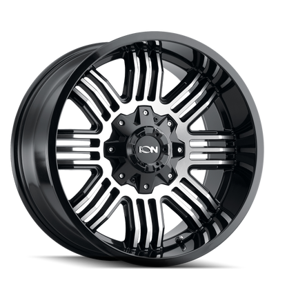ION Wheels ION Type 144 20x10 / 8x170 BP / -19mm Offset / 125.2mm Hub Black/Machined Wheel 144-2170B 144-2170B Photo - Primary
