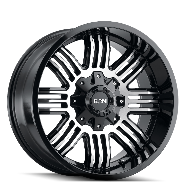 ION Wheels ION Type 144 20x10 / 6x135 BP / -19mm Offset / 106mm Hub Black/Machined Wheel 144-2137B 144-2137B Photo - Primary