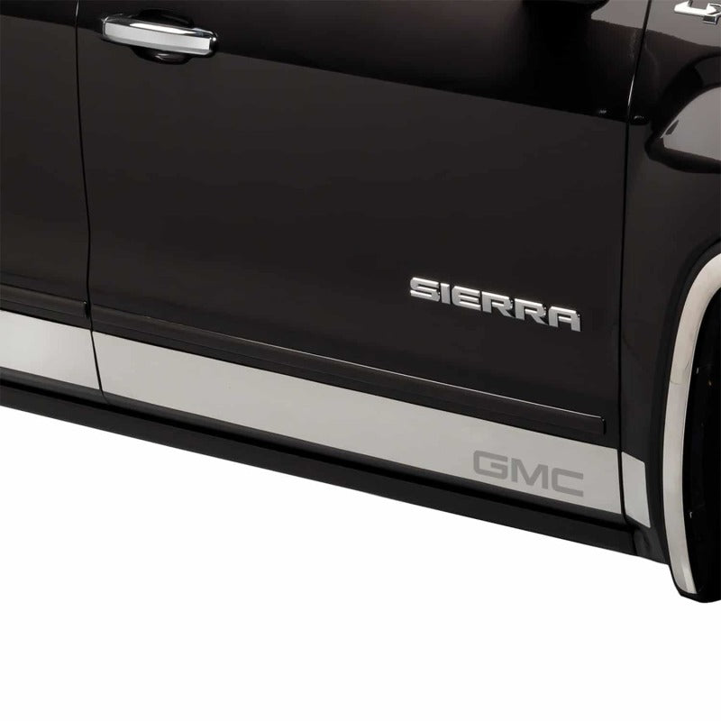 Putco 07-13 GMC Sierra Extended Cab 6.5ft Short Box - 6in - 12pcs - SS Rocker Panels 9751211GM 9751211GM Photo - Primary