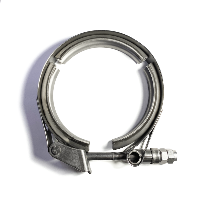 Stainless Bros 4in SS304 Quick Release V-Band Clamp Assembly (1 Female/1 Male/1 Quick Release) 603-10210-2002