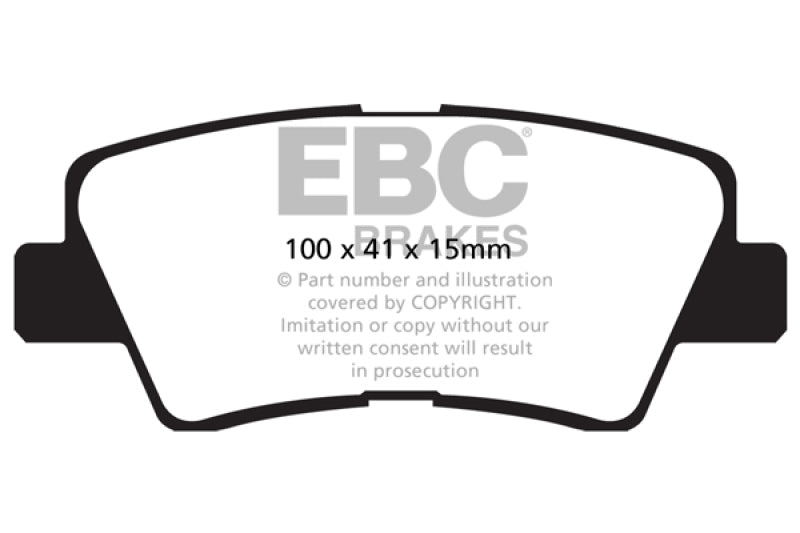 EBC Disc Brake Pad Set DP22031 Photo - Primary
