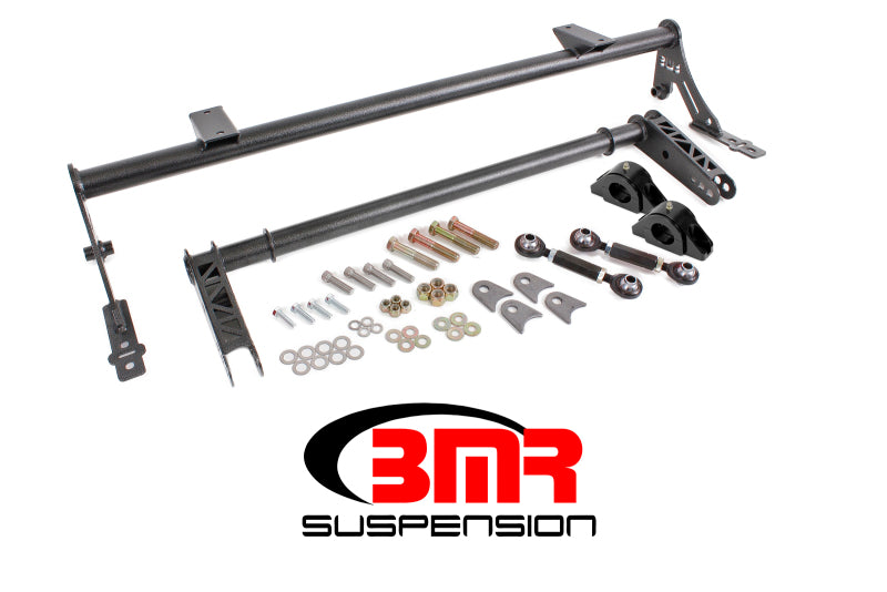 BMR 05-14 S197 Mustang Rear Bolt-On Hollow 35mm Xtreme Anti-Roll Bar Kit (Delrin) - Black Hammertone XSB011H XSB011H Photo - Primary
