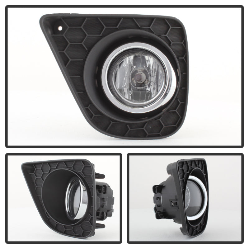 Spyder Honda Accord 2013-2015 2Dr OEM Fog Lights W/Switch- Clear FL-HA2013-2D-C 5079855 5079855 User 1