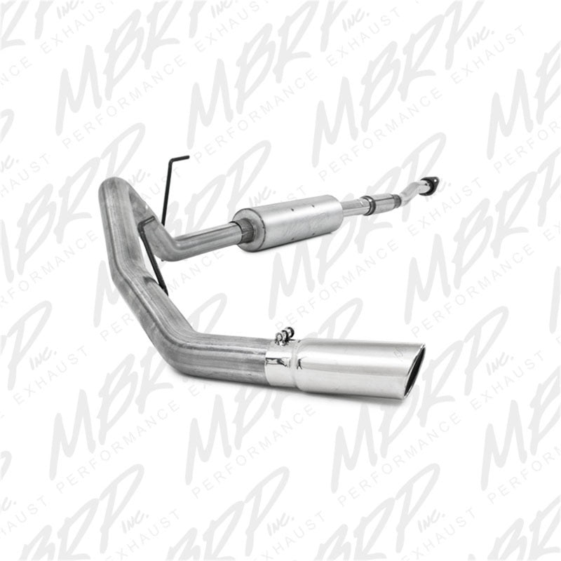 MBRP 11-12 Ford F150 3in Cat Back Single Side Exit Alum Exhaust System S5230AL Photo - Primary