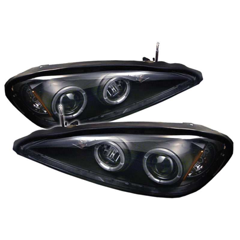 Spyder Pontiac Grand AM 99-05 Projector Headlights LED Halo LED Blk Low 9006 PRO-YD-PGAM99-HL-BK 5011640 5011640 Photo - Primary