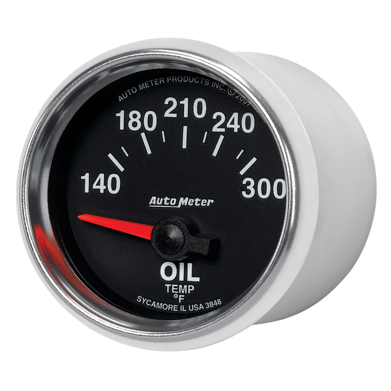 Autometer GS 52mm 140-300 Deg F Short Sweep Electronic Oil Temperature Gauge 3848 3848 User 2