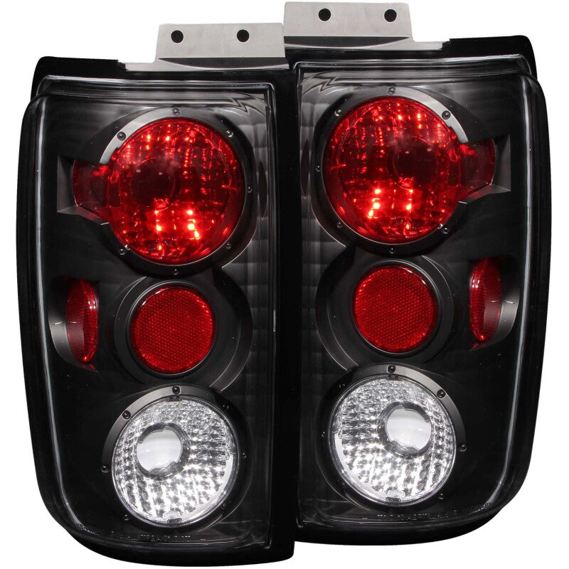 Anzo 1997-2002 Ford Expedition Taillights Black 211057 Photo - Primary