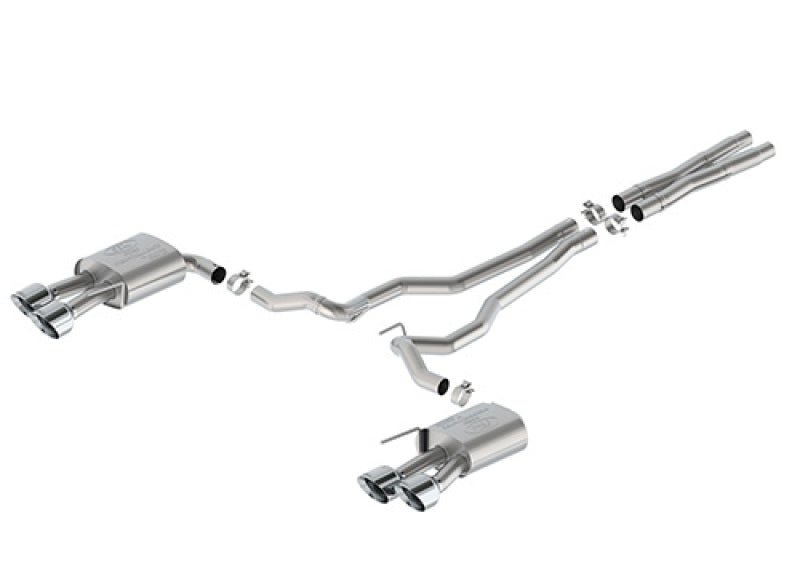 Ford Racing 2024 Mustang 5.0L Extreme Non-Active Cat-Back Exhaust w/Valance - Chrome Tip M-5200-M5ECV M-5200-M5ECV User 1