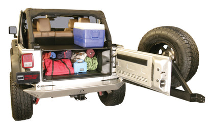 Tuffy Products Tuffy Jk Unlimited Tailgate Enclosure- Black For 2011+ 299-01 299-01 Photo - Mounted
